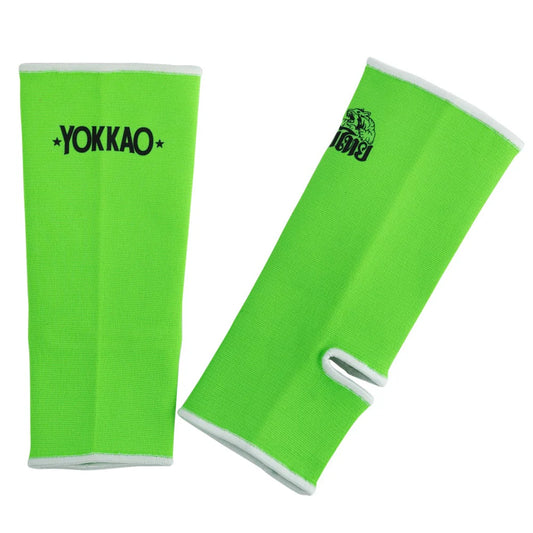 Yokkao Muay Thai Ankle Guards (Neon Green)