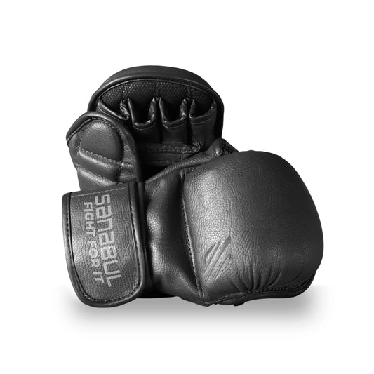 Sanabul Battle Forged MMA 7oz Gloves (Black)