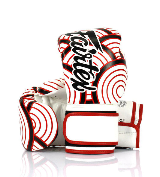 Fairtex BGV14 Kids Microfiber Gloves – Art Collection: Red Wave
