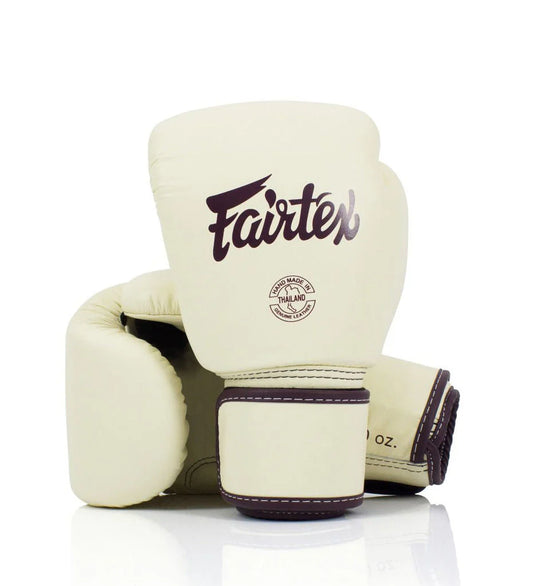 Fairtex BVG16 Real Leather Boxing gloves (Khaki)