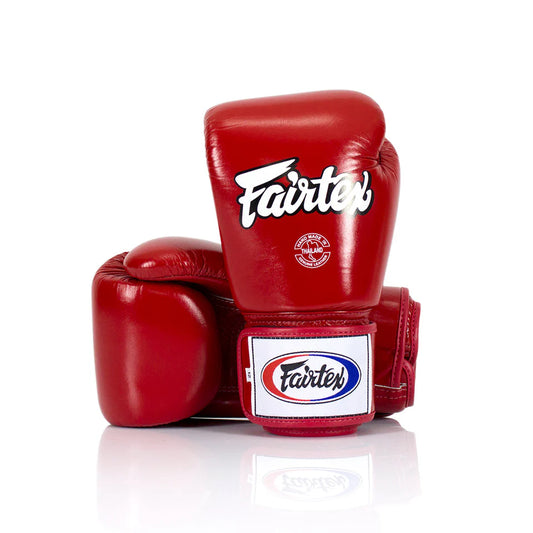 Fairtex Universal BGV1 Gloves "Tight-fit" Design- Red