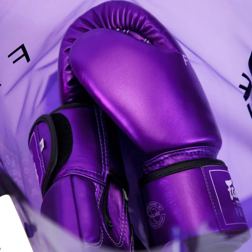 Fairtex BGV22 Boxing Gloves- "Metallic Violet"