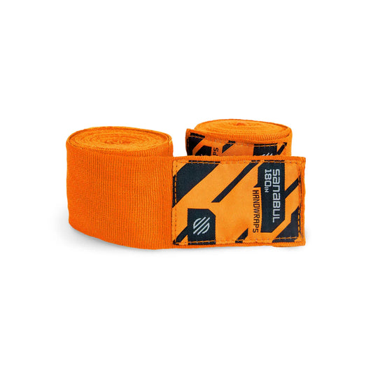 Sanabul Elastic Professional 180 inch Handwraps (Orange)