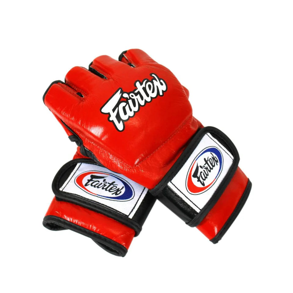 Fairtex FGV12 Ultimate Combat Gloves with "Open Thumb Loop"