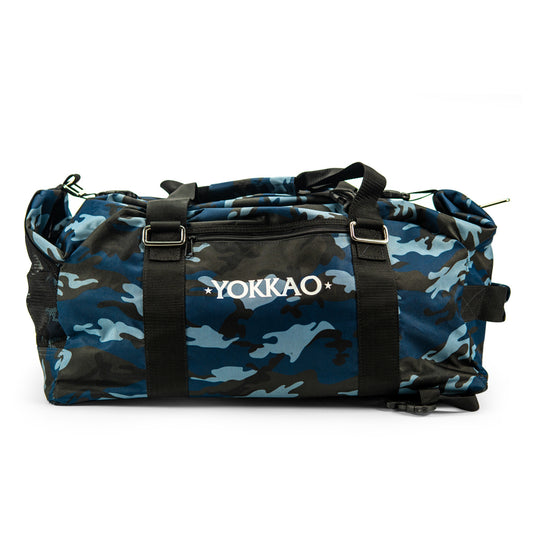 Yokkao Convertible Camo Gym Bag (Blue)