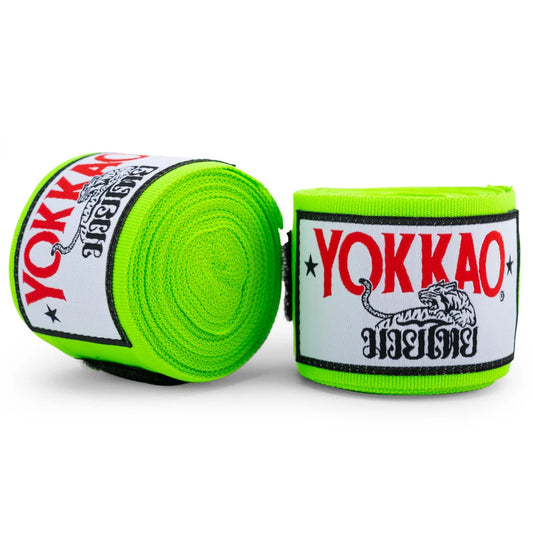 Yokkao Premium Hand Wraps (Neon Green)