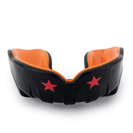 Yokkao Muay Thai Boxing Mouth Guards (Black/Orange)