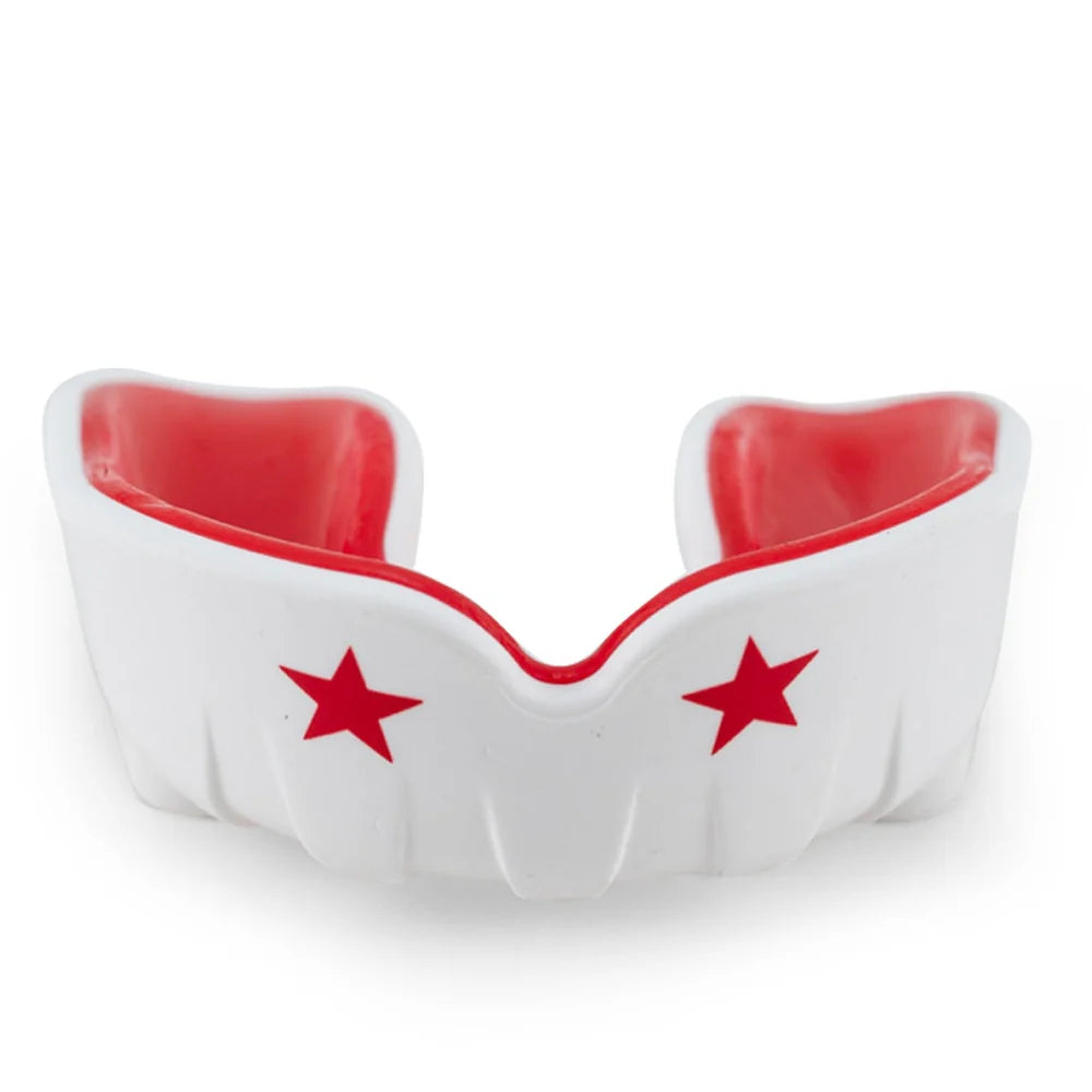 Yokkao Muay Thai Boxing Mouth Guards (White/Red)