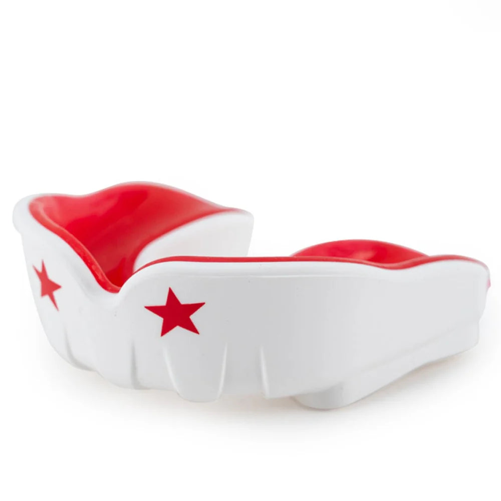 Yokkao Muay Thai Boxing Mouth Guards (White/Red)