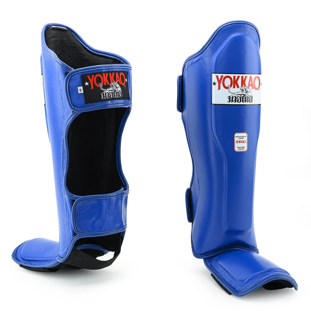Yokkao Matrix Shin Guards (Blue)