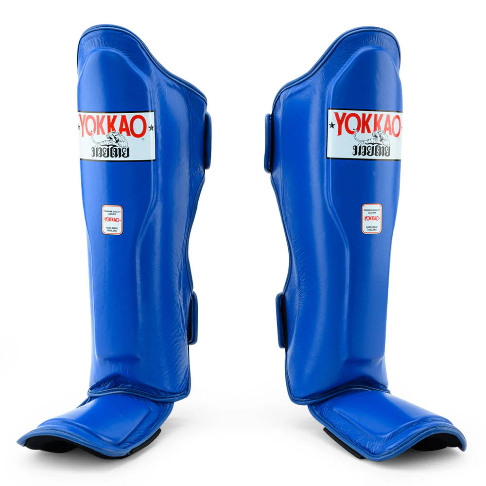 Yokkao Matrix Shin Guards (Blue)