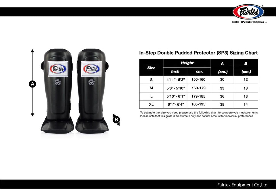 Fairtex SP3 In-Step Double Padded Protector