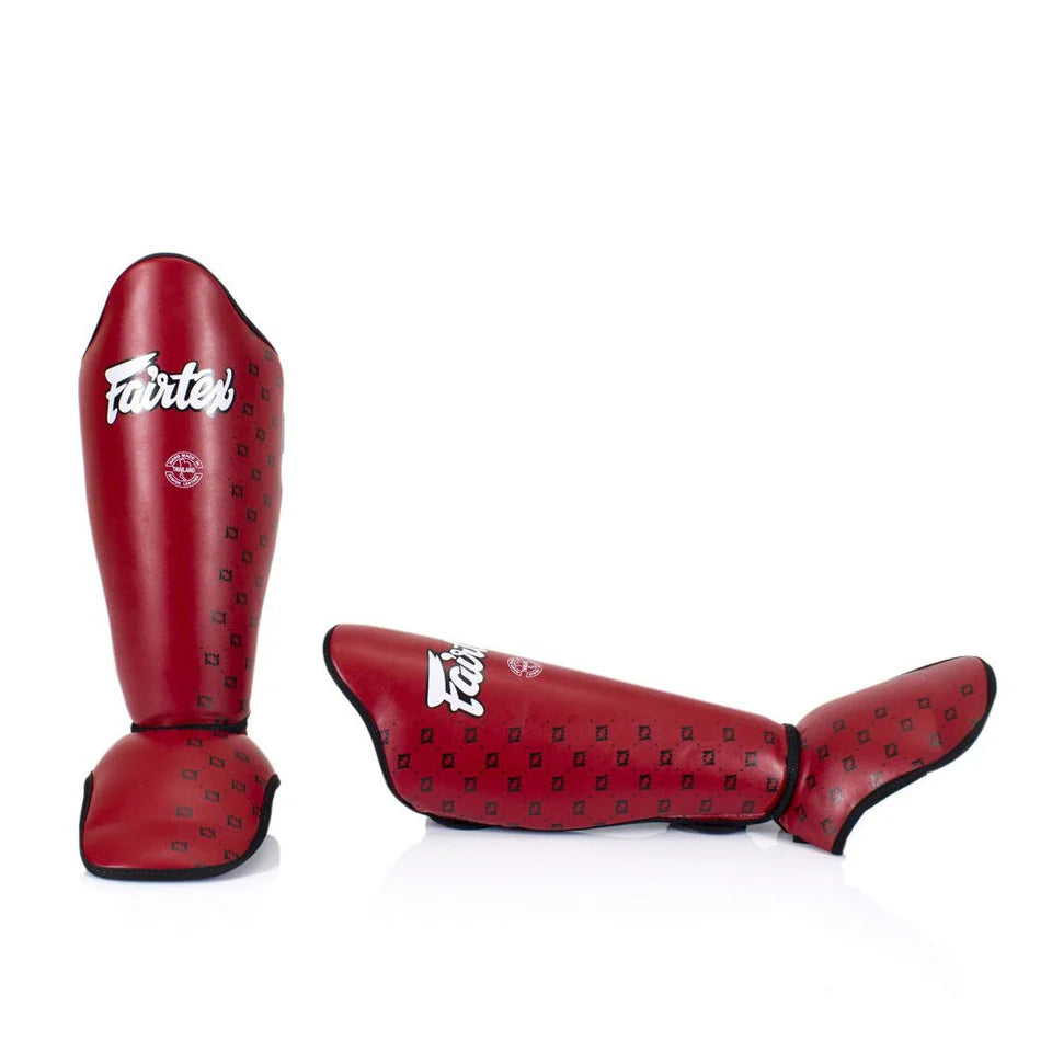 Fairtex SP5 Competition Shin Pads- Red