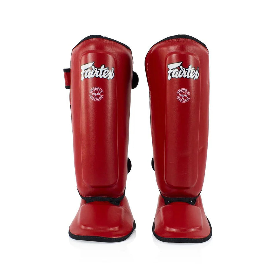 Fairtex YOUTH SPK9 Shin Guards (Red)