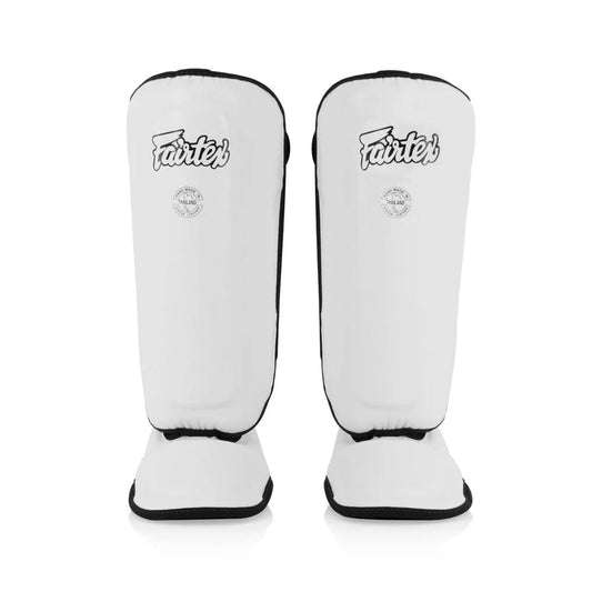 Fairtex YOUTH SPK9 Shin Guards (White)