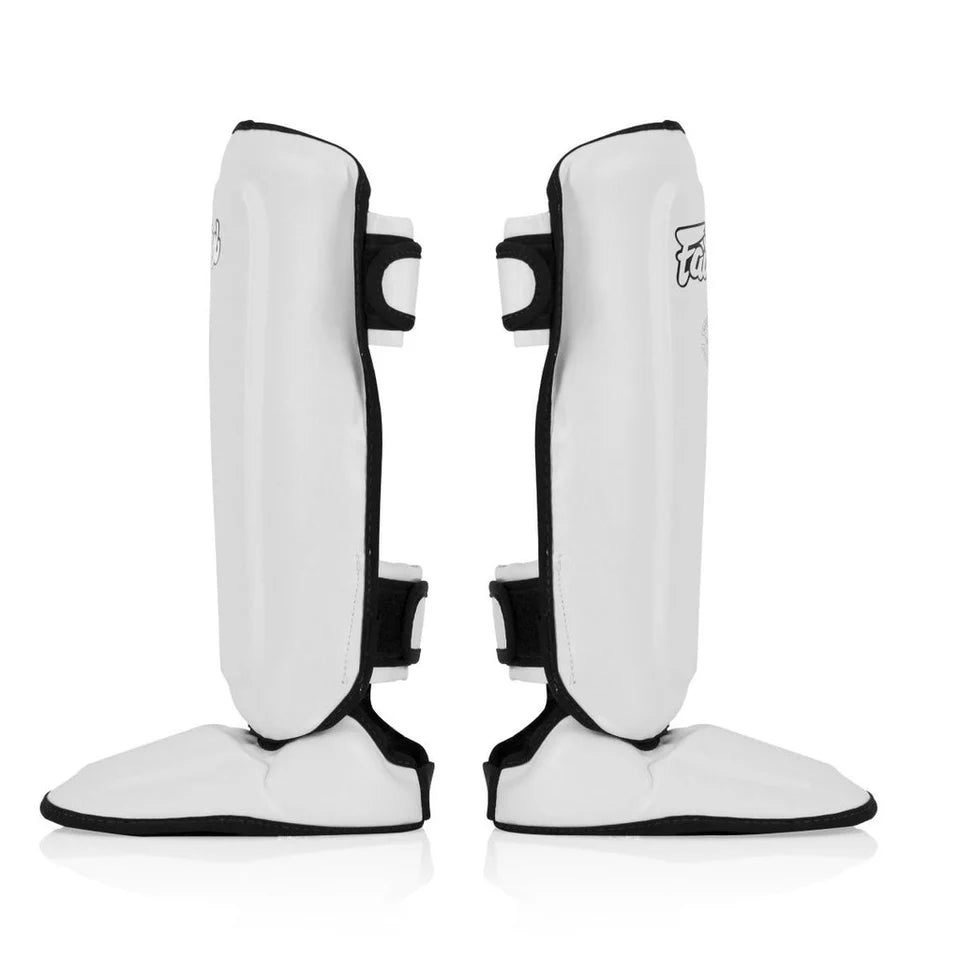 Fairtex YOUTH SPK9 Shin Guards (White)