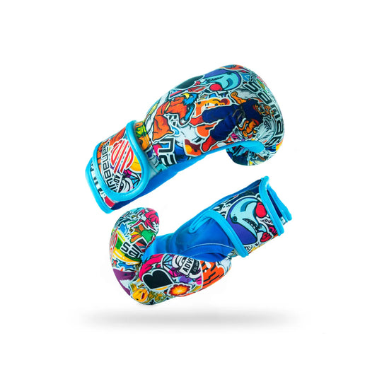 Sanabul Sticker Bomb Kids Boxing Gloves (Roar Rage)