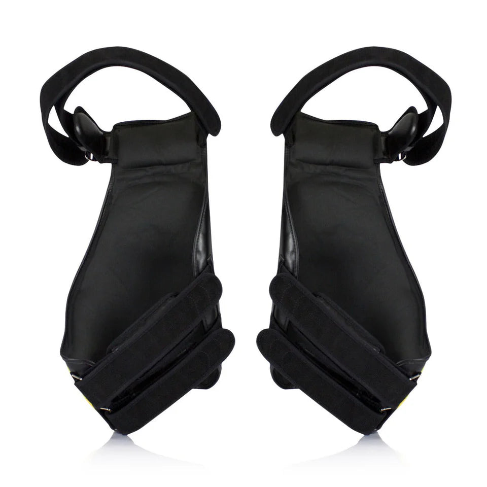 Fairtex TP4 Compact Thigh Pads- Black/Yellow